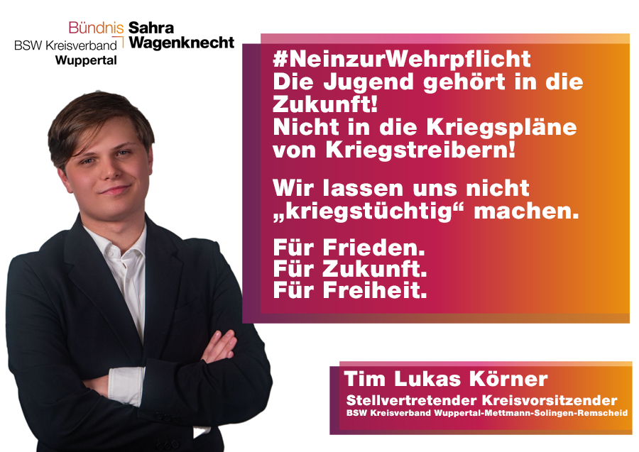 Nein zur wehrpflicht